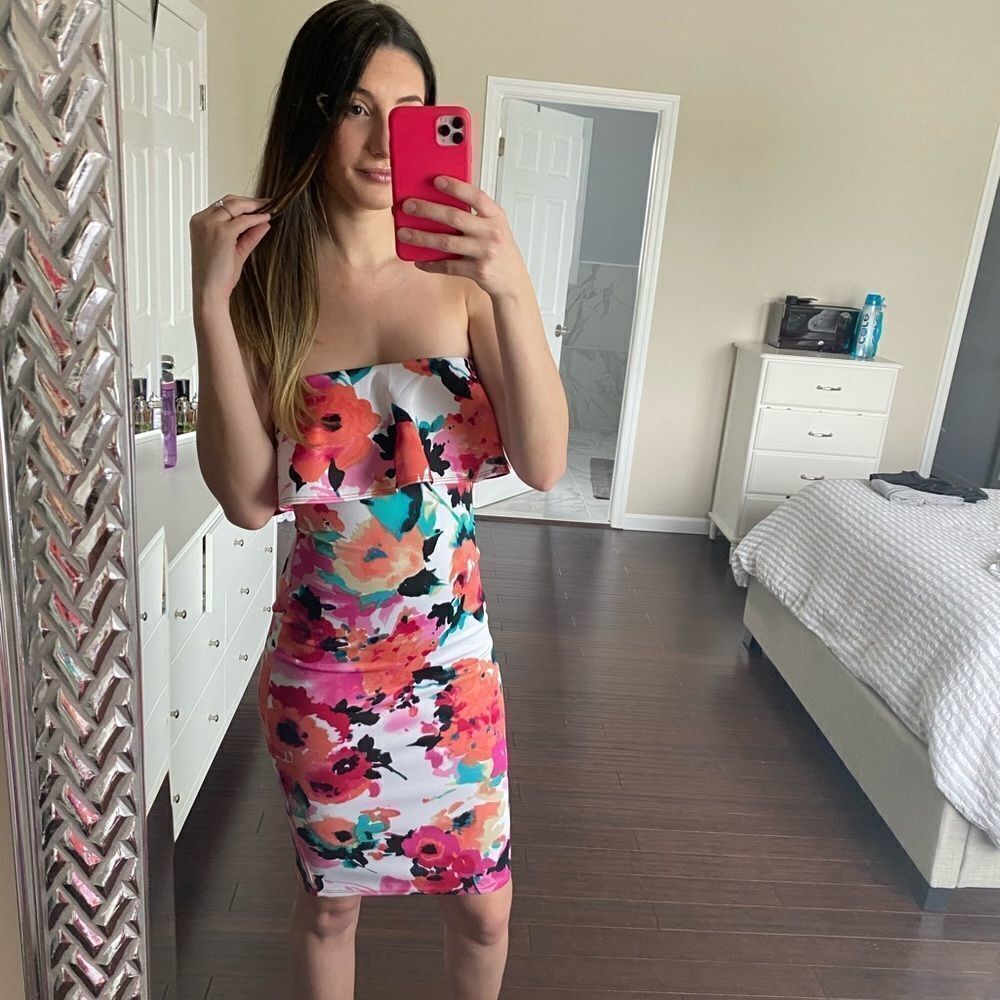 Floral Midi Dress 
